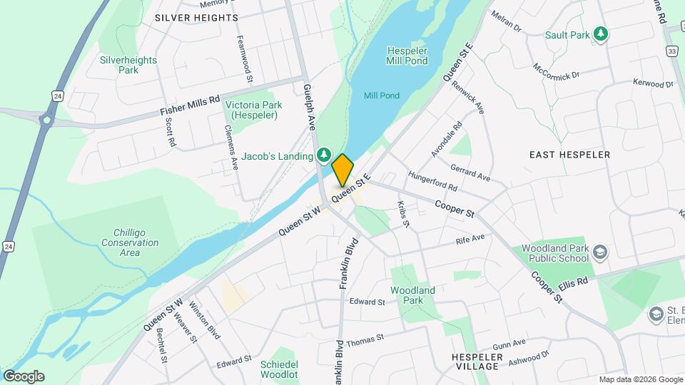 31 Queen St E Map and Location Details