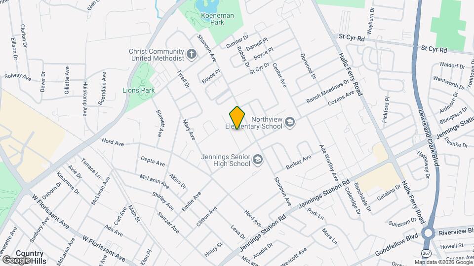 44 Jendale Ct Map and Location Details