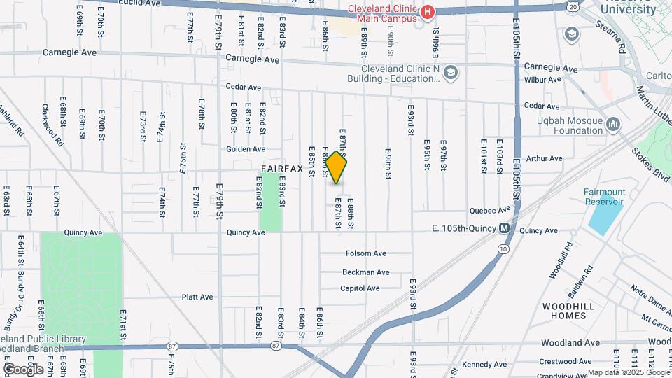2314 E 87th St Mapa y Detalles de la Ubicación