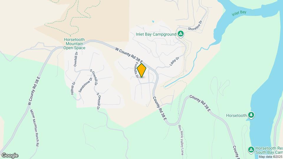 4820 Foothills Dr Map and Location Details