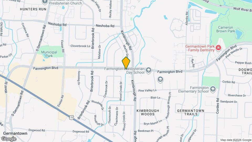 8131 Farmington Blvd Map and Location Details