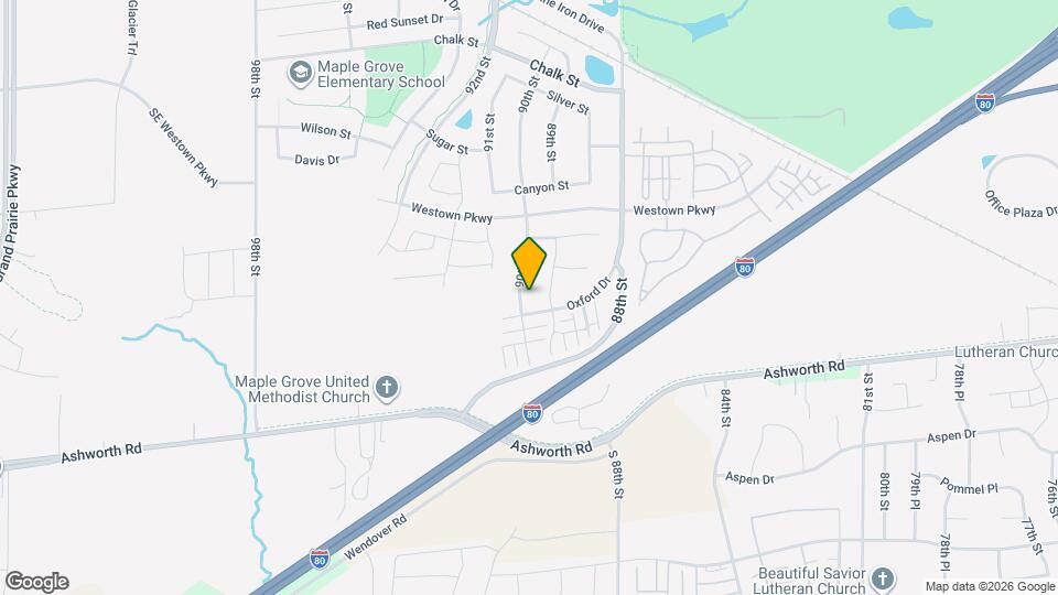 1127 90th St Map and Location Details