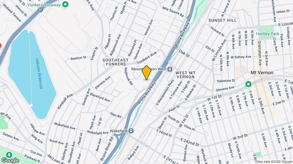 345 Bronx River Rd Mapa y Detalles de la Ubicación