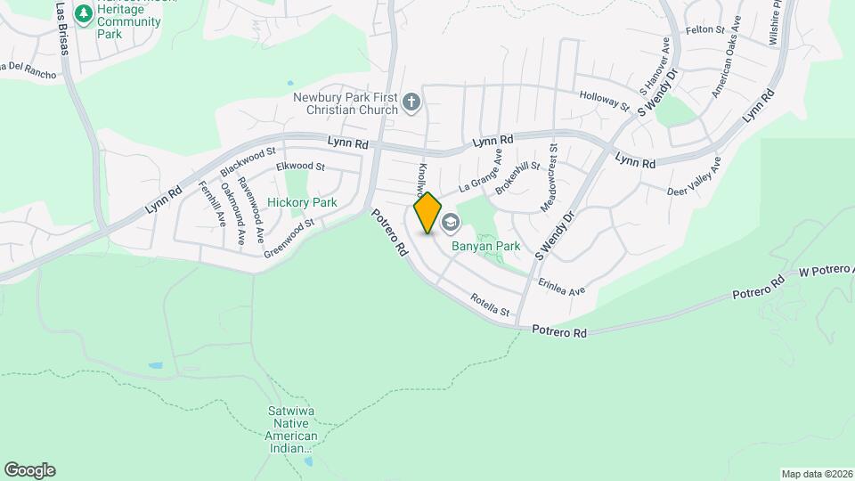 1131 Knollwood Dr Map and Location Details
