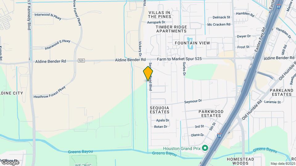 14407 Sequoia Bend Blvd Map and Location Details