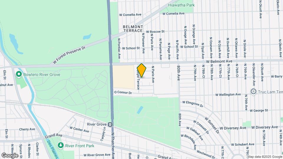 8221 W Enger Ln Map and Location Details