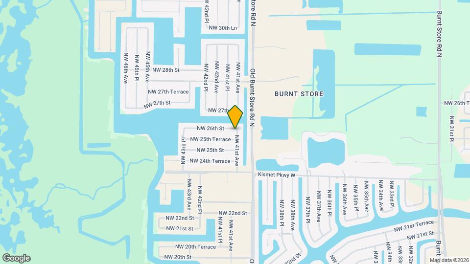 4102 NW 26th St Map and Location Details