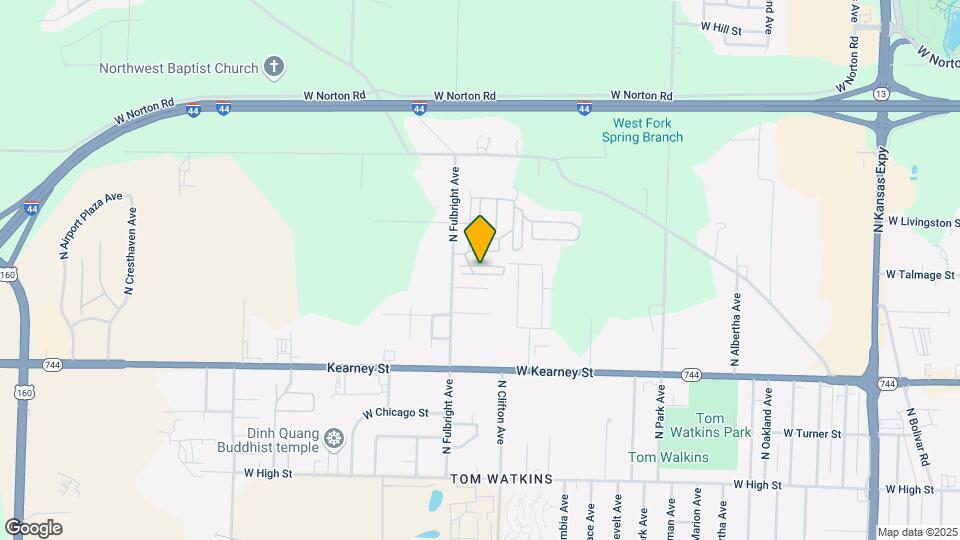 2710 N Farm Rd 137 Map and Location Details