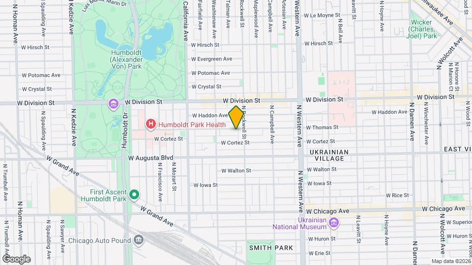 2615 W Thomas St, Unit M05H Map and Location Details