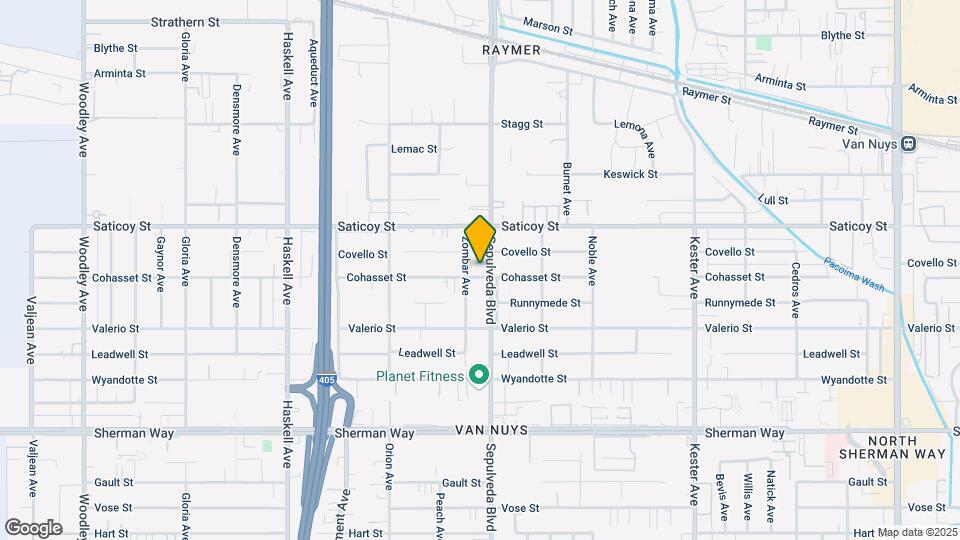 7507 Sepulveda Blvd Map and Location Details