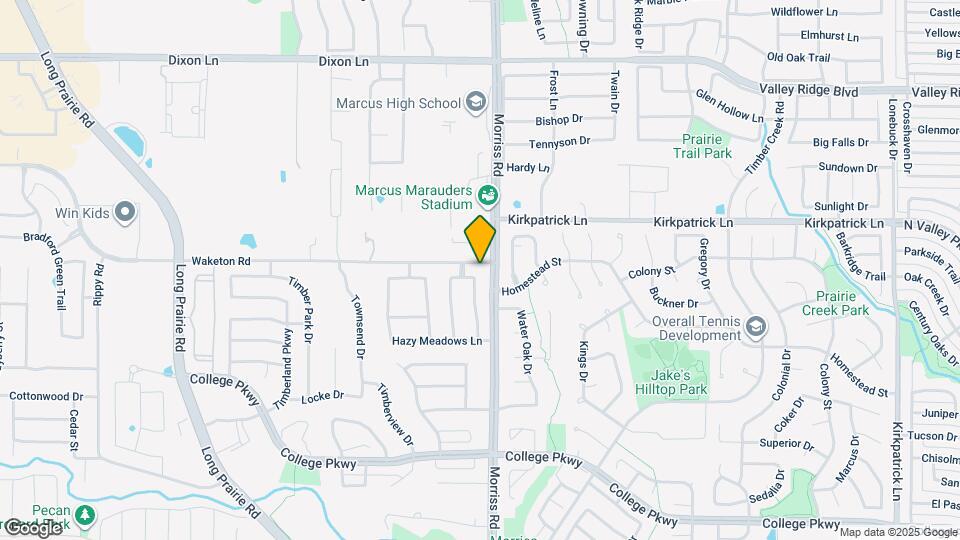 2204 Glenbrook St Map and Location Details
