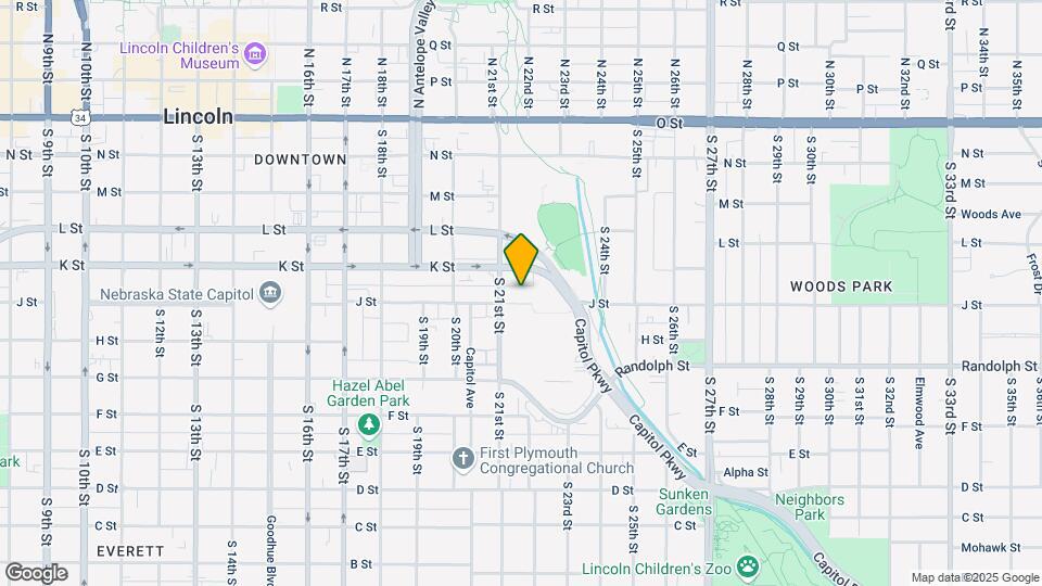 2140 J St Map and Location Details