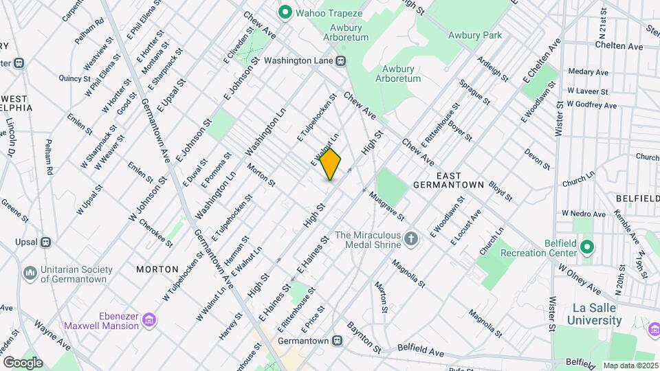 6008 Magnolia St Map and Location Details
