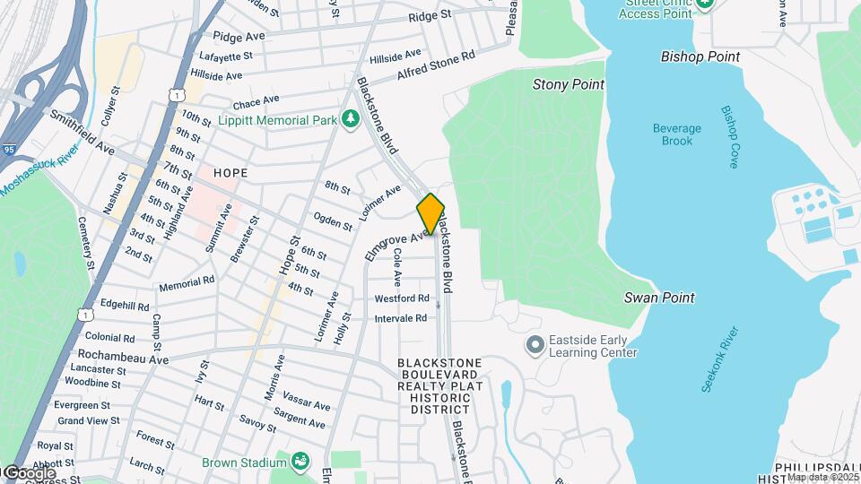 530 Blackstone Blvd Map and Location Details