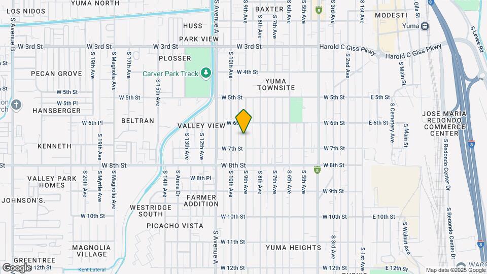 652 S 9th Ave Map and Location Details