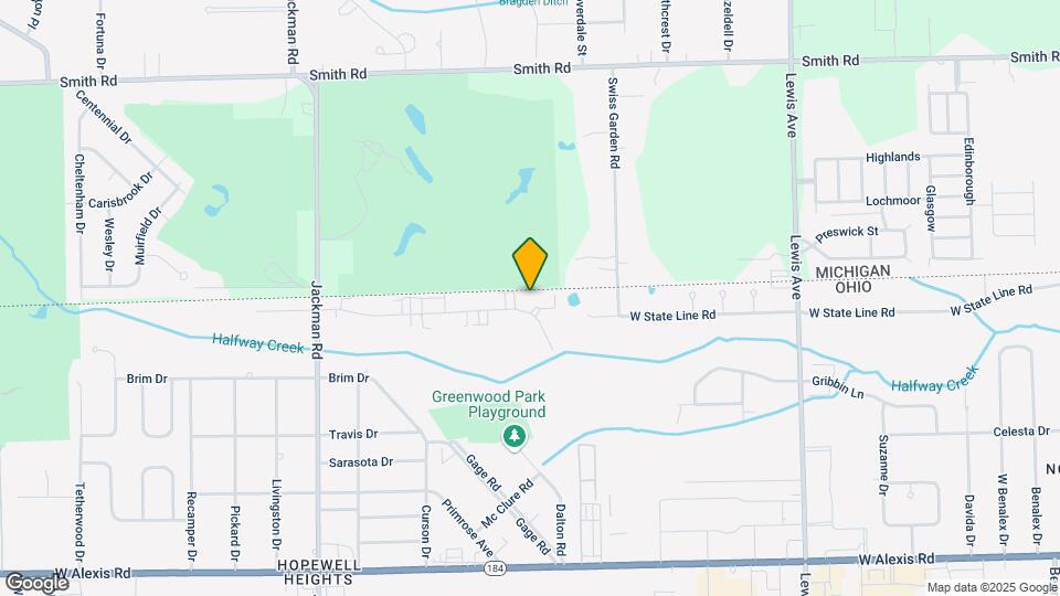1338 Brooke Park Dr Map and Location Details