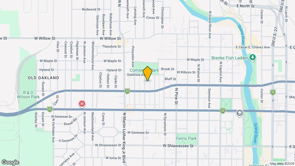 902 Chicago Ave, Unit 1 Map and Location Details