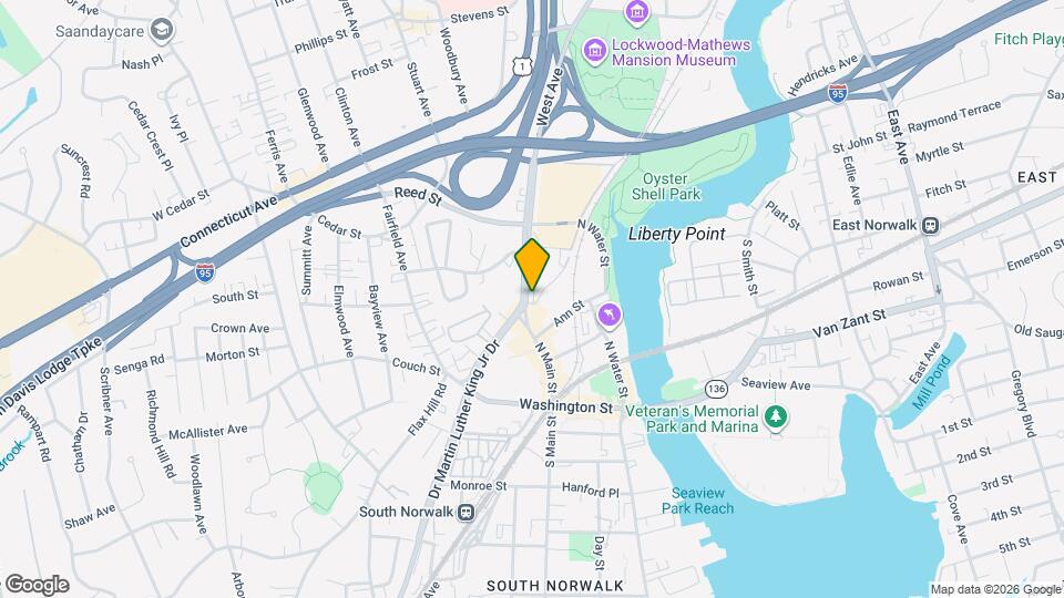 1 Pine St Map and Location Details