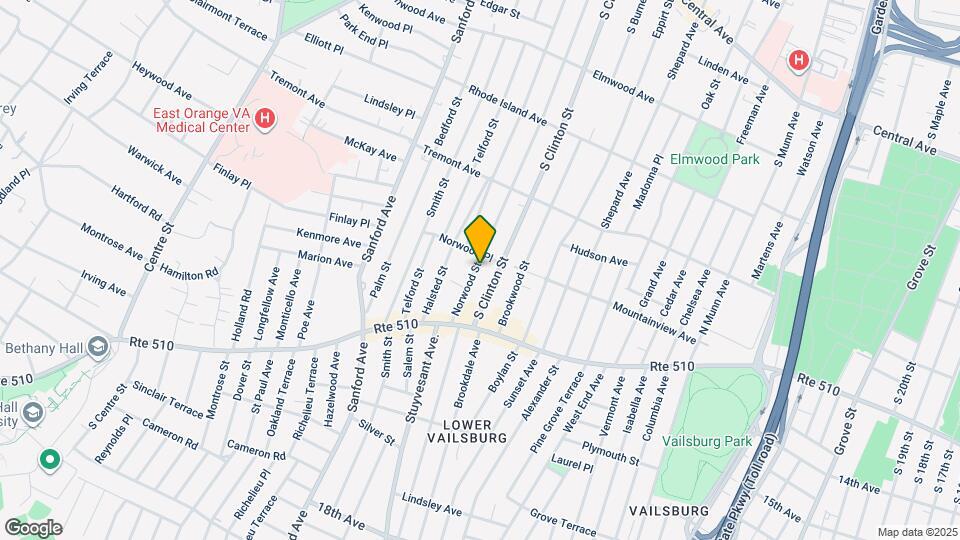516 Norwood St, Unit 2 Map and Location Details
