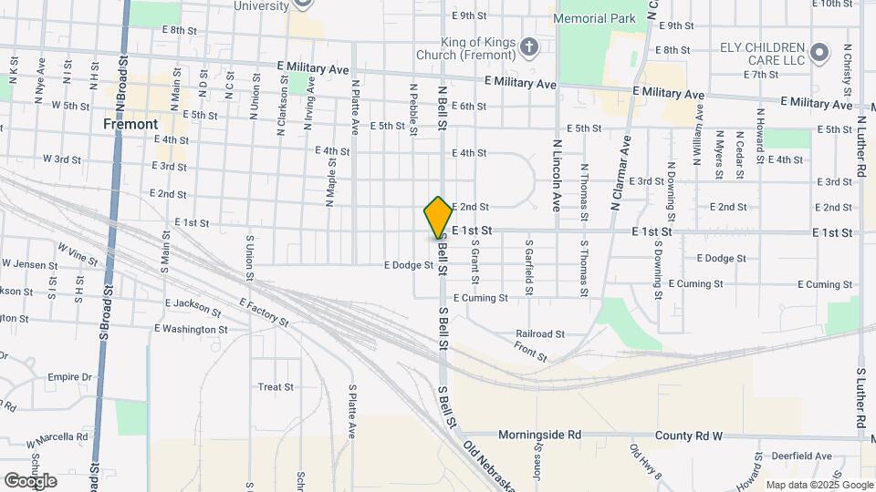 63 S Bell St Map and Location Details