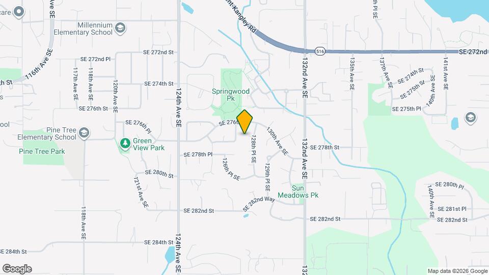 12741 SE 277th Ct Map and Location Details