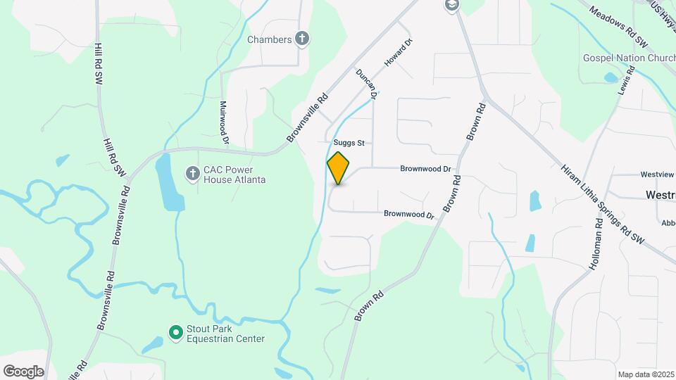 5151 Brownwood Dr Map and Location Details