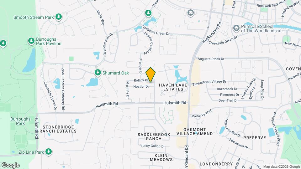 8710 Hostler Dr Map and Location Details