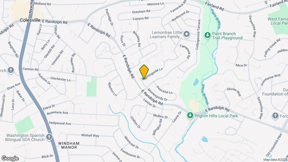 1210 Morningside Dr Map and Location Details