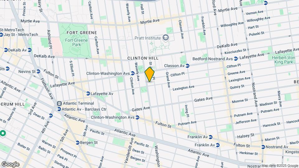 167 Greene Ave Map and Location Details