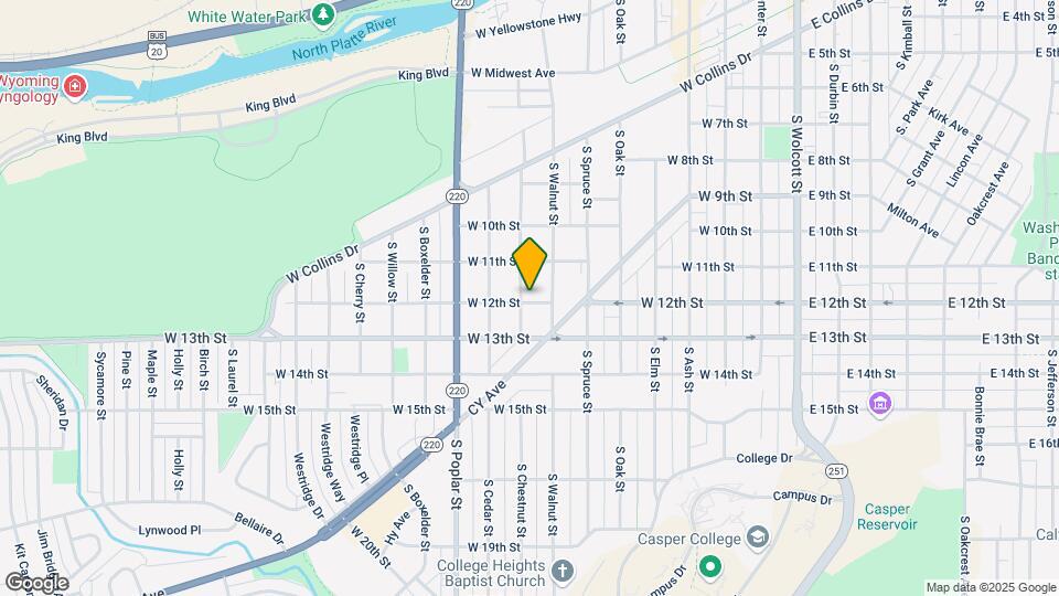 736 W 12th St Map and Location Details