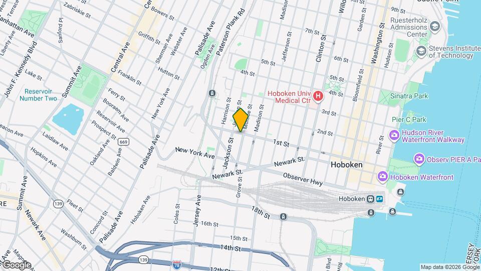 603 1st St Map and Location Details