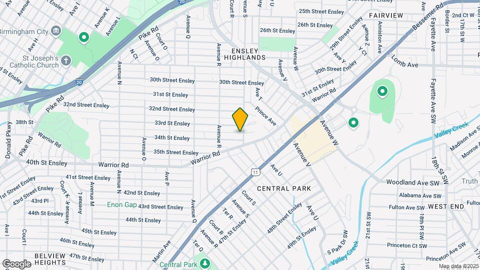 3312 Avenue S Map and Location Details