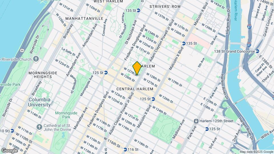 2130 Adam Clayton Powell Blvd Map and Location Details