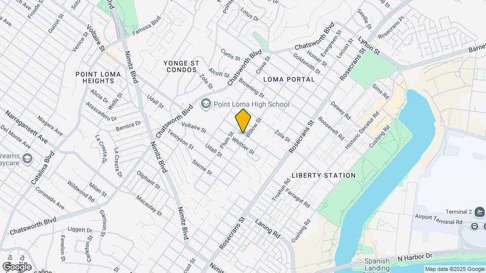 3311 Xenophon St Map and Location Details