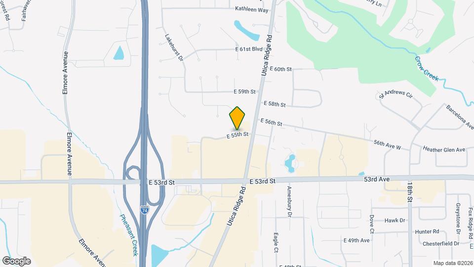 4082 E 55th St Map and Location Details