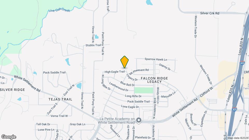 10104 High Eagle Trail Map and Location Details