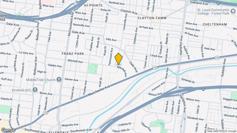 1573 Sanford Ave Map and Location Details