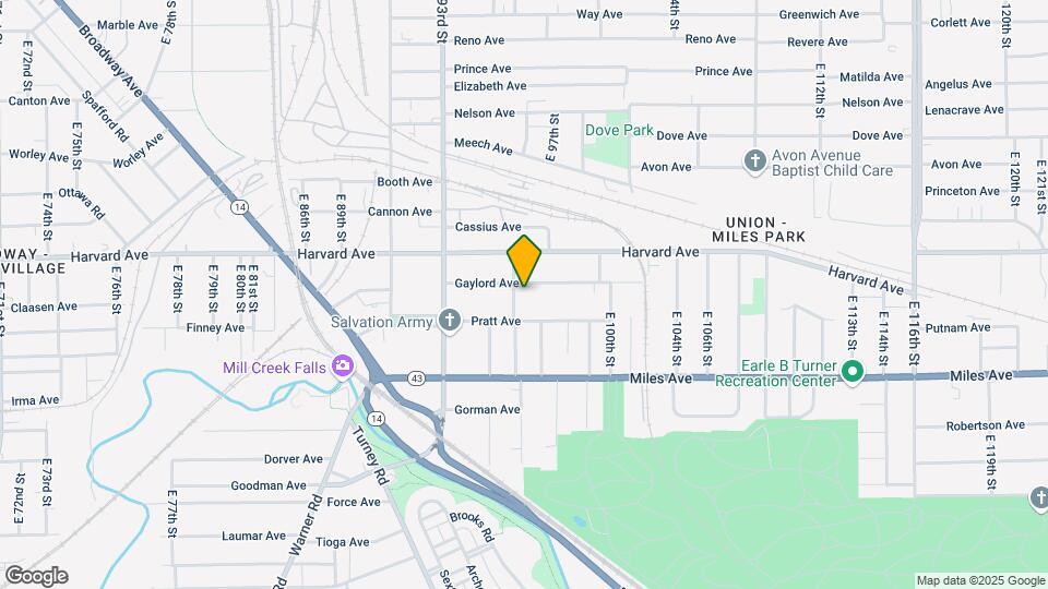 9508 Gaylord Ave Map and Location Details