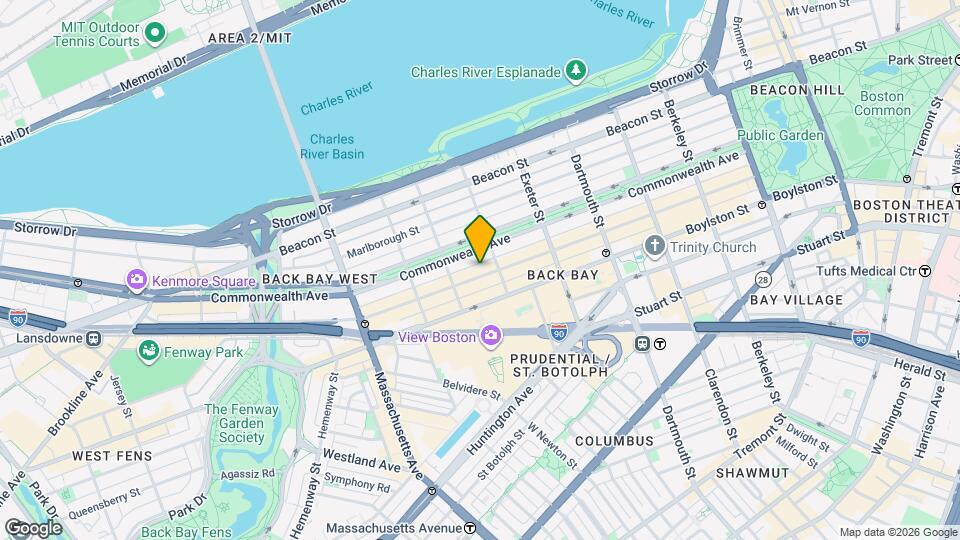 253 Newbury St Map and Location Details