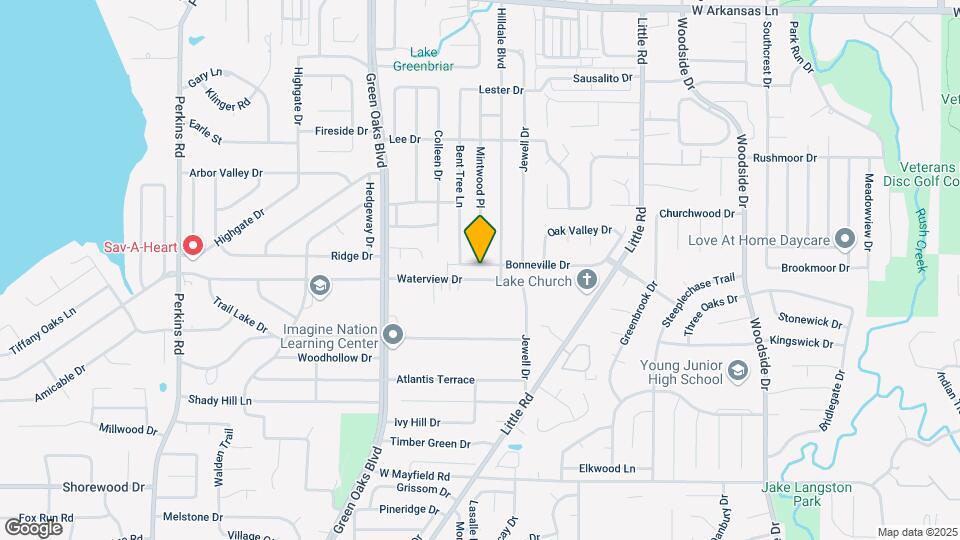 5108 Bonneville Dr Map and Location Details