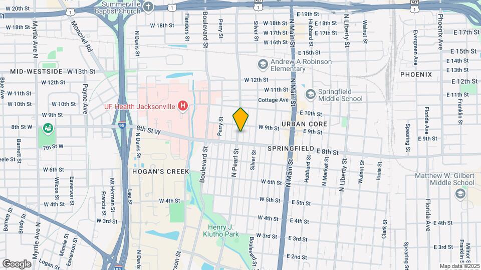 1821 N Pearl St-Unit -3 Map and Location Details
