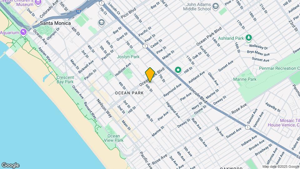 2625 6th St Map and Location Details