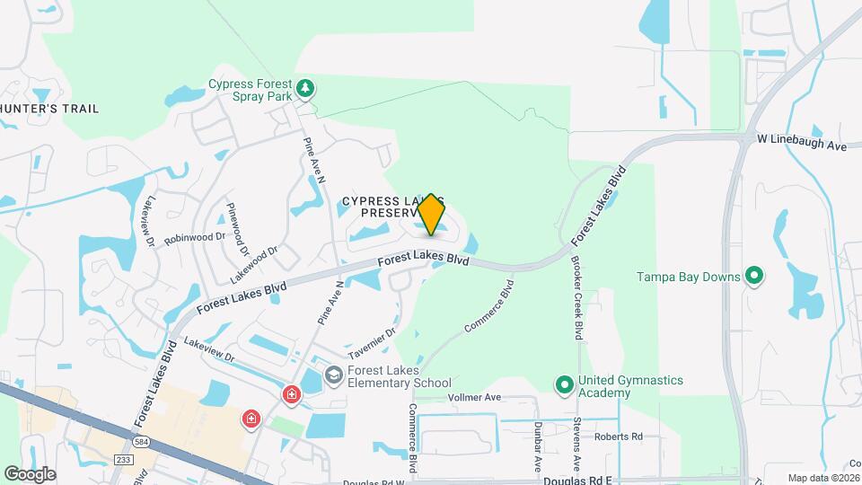 554 Lake Cypress Cir Map and Location Details