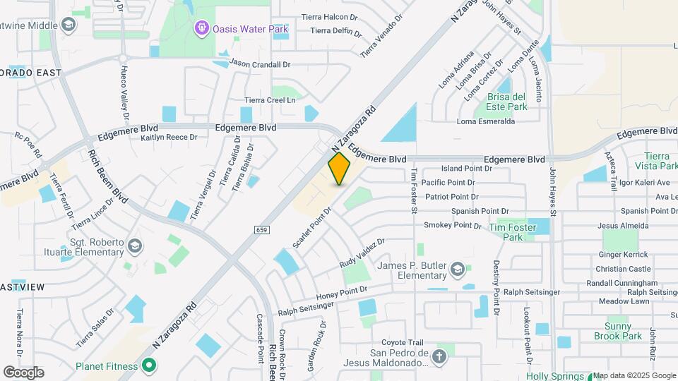 3425 Scarlet Point Dr Map and Location Details