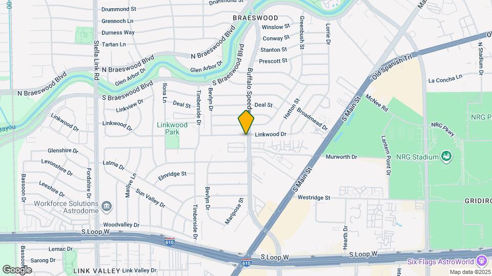 3403 Linkwood Dr Map and Location Details