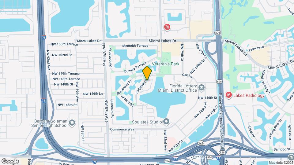 14807 Balgowan Rd Map and Location Details