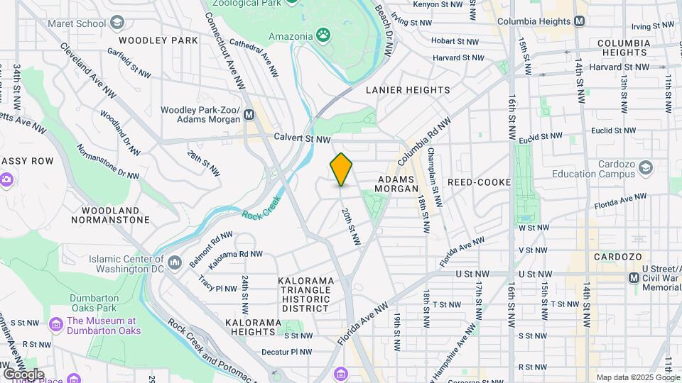 2405 20th St NW Map and Location Details