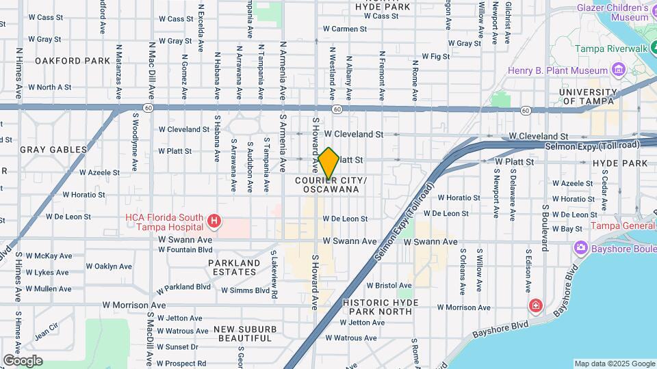 405 S Westland Ave Map and Location Details