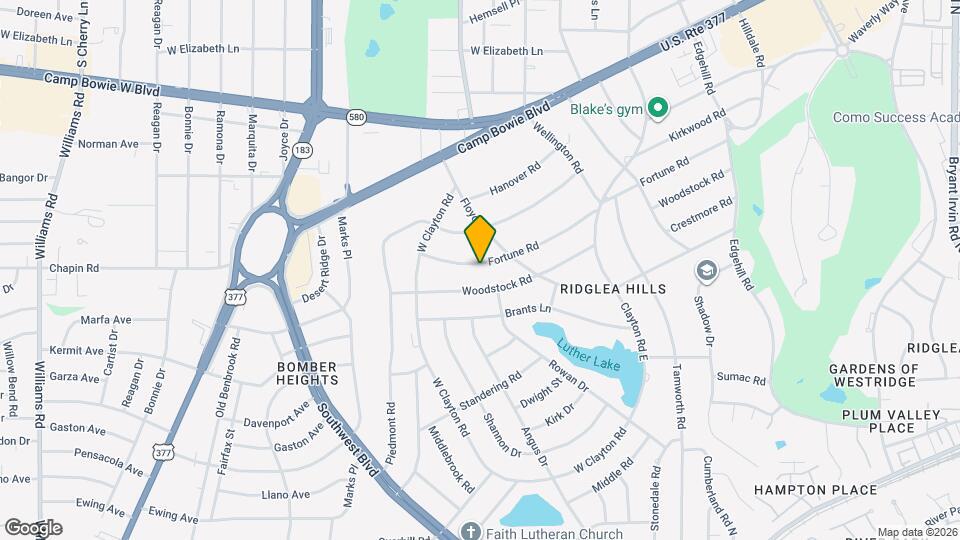 6817 Fortune Rd Map and Location Details