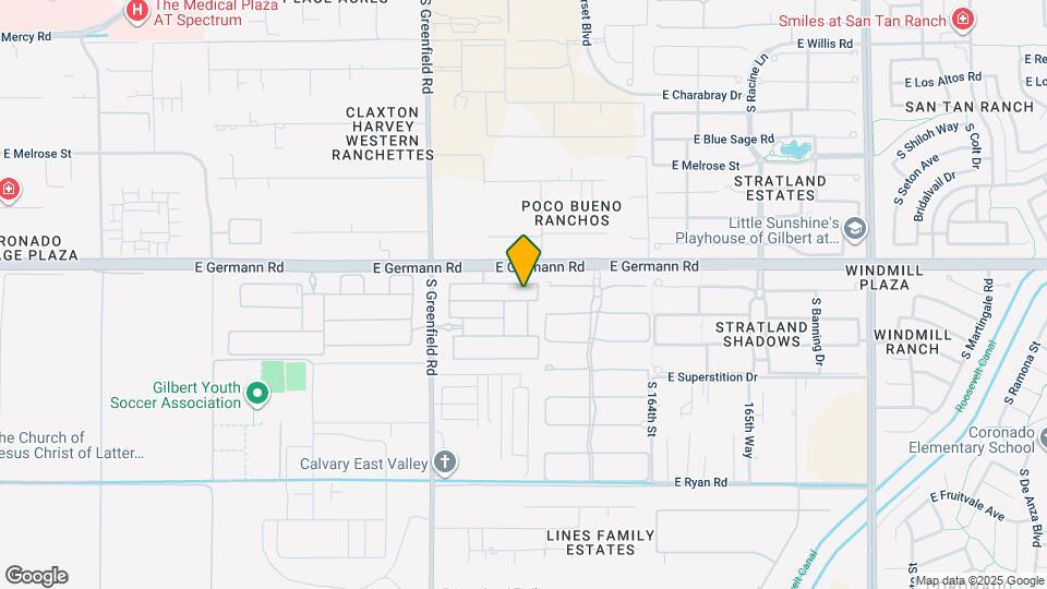 2564 E Athena Ave Map and Location Details